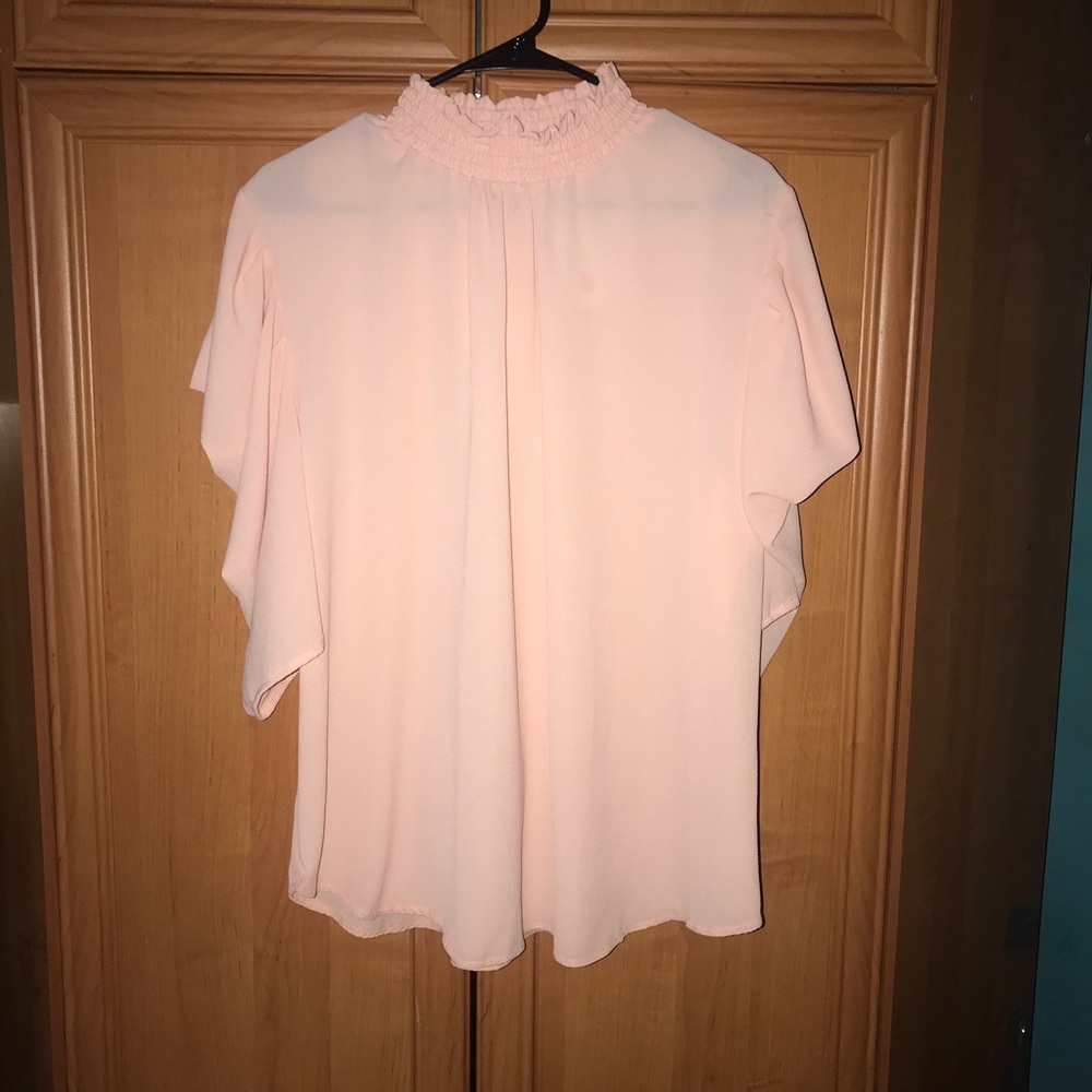 Ruffled Blush Top